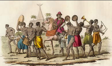 Pubblica Comparsa Del Re Di Benin 