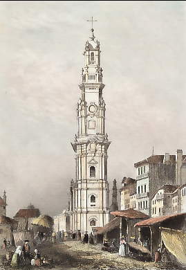 Torredos Clerigos ( Tour Des Clercs) à Porto 