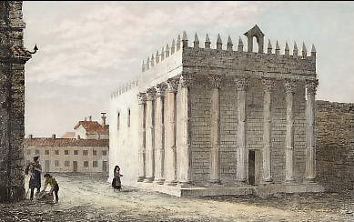 Temple De Diane à Evora