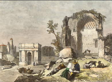 Remains of the Temple of Venus At Rome 