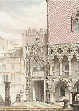 Der Dogen Palast Zu Venedig