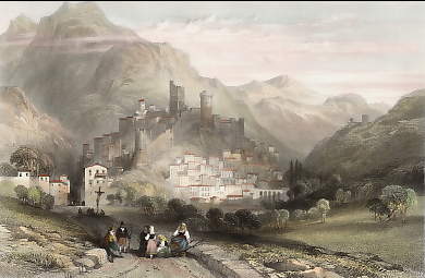 The Town and Castle of Itri