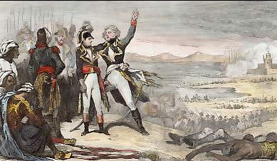 Kléber et Bonaparte à La Bataille Des Pyramides 