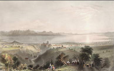 The Pays De Vaud, from Above Lausanne