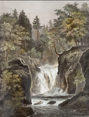 Der Wasserfall Bei Geroldsau