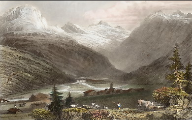 Rheinwald Glacier 
