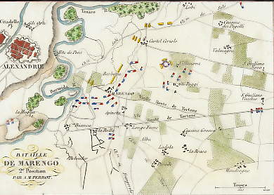 Bataille De Marengo, 2ème Position 