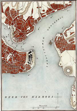 Plan Von Constantinople 