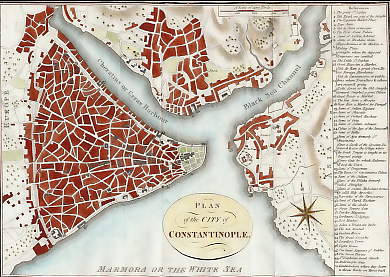Plan of the City of Constantinople 