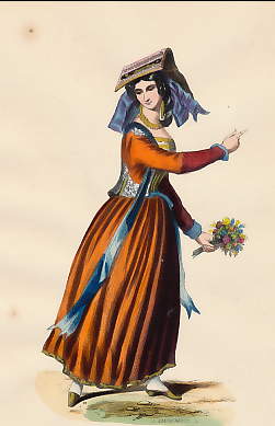 Jeune Femme De Nettuno, États Romains 