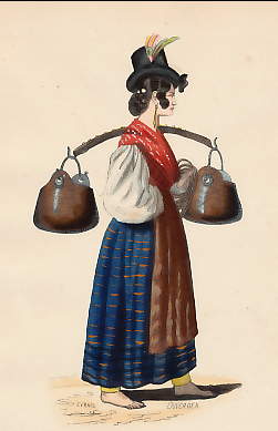 Porteuse D´Eau à Venise 