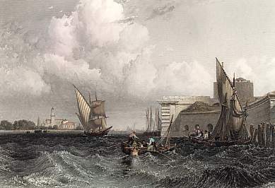 The Lido and Port St Nicolas