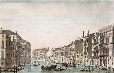 Veduta Del Canal Grande Dal Traghetto Della Pescheria 