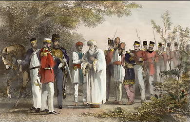Capture of the King of Delhi By Captain Hodson 