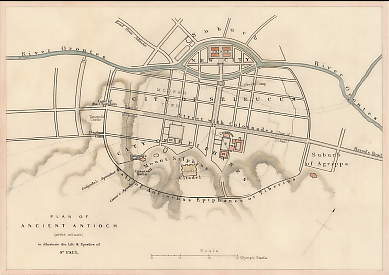 Plan of Ancient Antioch 