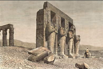 Thèbes, Colosses Du Ramesseum