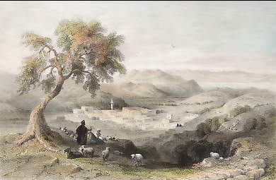 Nazareth, Looking Towards the Plain of Esdraclon