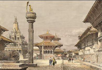 Temples à Patan