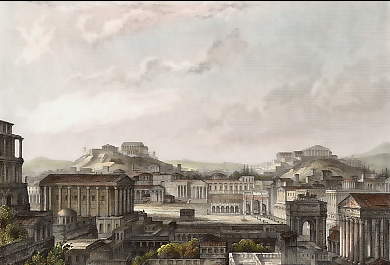 Das Alte Forum Romanum 