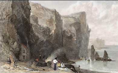 Marsden Rocks, Coast of Durham 