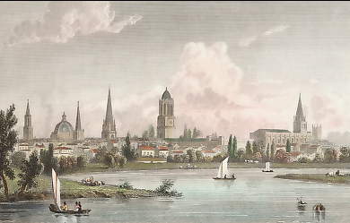 Oxford from the Meadows