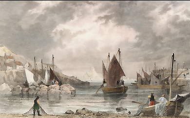 Mousehole & Mount´s Bay, Near Penzance