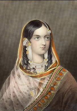 Zenat Mahal, Begum or Queen of Delhi 
