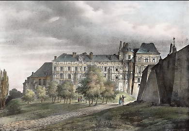 Extérieur Du Château De Blois 