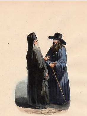 Prêtre et Moine Russes 