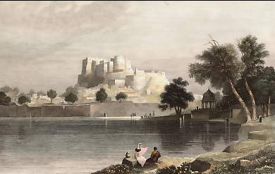 Fortress of Shuhur, Jeypore, Rajpootana 