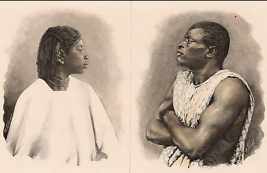 Femme Ouolof Âgée De Seize Ans, Jeune Serer âgé De Vingt et Un Ans