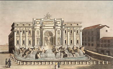 Grose Fontaine Trevi, Rom 