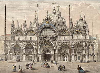 Venise, Église Saint-Marc, Façade 