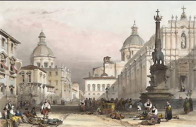 Square of the Elephant, Catania