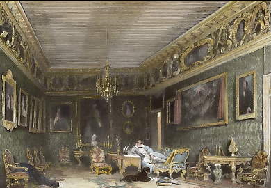 Lord Byron´s Room in the Palazzo Moncenigo