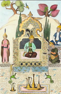 Peinture d´après le Schah-Nameh