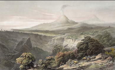 Vulkanen Colima, Mexico