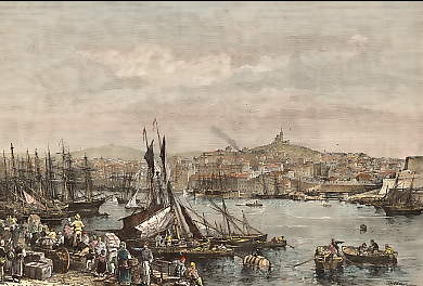 Marseille, Le Vieux Port et Notre-Dame De La Garde