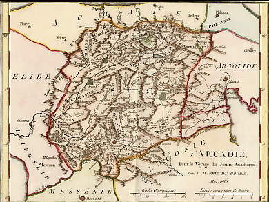 L´Arcadie, Pour Le Voyage Du Jeune Anacharsis, Mai 1786
