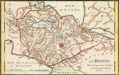 La Béotie, Pour Le Voyage Du Jeune Anacharsis, Mai 1787