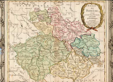 États de Bohême, Divisés en toutes leurs Provinces, tant Civiles Qu´Ecclesiastiques.