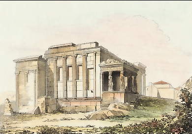 Temple D´Erechtée et De Pandrose (Athènes)