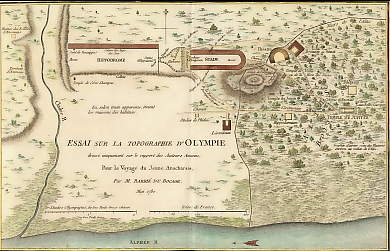 Essai Sur La Topographie D´Olympie, Pour Le Voyage Du Jeune Anacharsis, Mai 1780