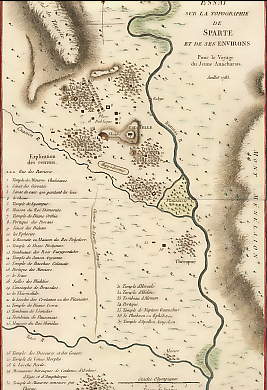 Essai Sur La Topographie De Sparte et De Ses Environs, Pour Le Voyage Du Jeune Anacharsis, Juillet 1783