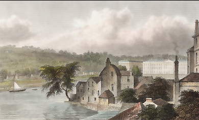 Monks Mill, River Avon, Bath
