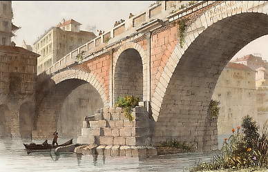 Pont Fabricius, à Rome