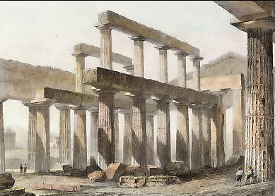 Temple De Neptune à Pestum