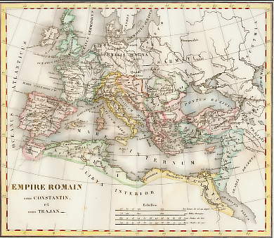 Empire Romain Sous Constantin et Sous Trajan
