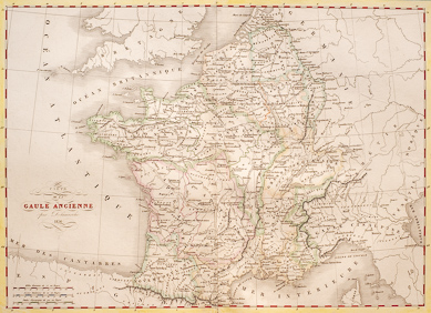 Carte De La Gaule Ancienne