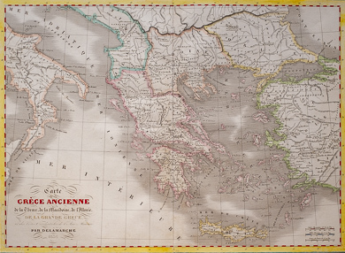 Carte De La Grèce Ancienne
